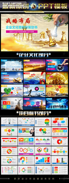 戰(zhàn)略布局投標方案PPT模板